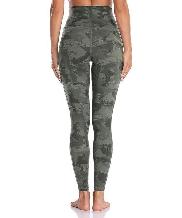 Women's High Waist Tummy Control Yoga Pants - Small - I-Green | Workout Leggings - Buy Online on SooperMarket.com