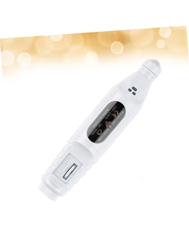 POPETPOP Professional Acrylic Gel Tool Acrylic Nails Tools Electric Nail File Manicure Polishing Tools Portable Nail Drill Professional Nail Drill Machine Manicure Tool Polisher White Major 13.8*2.8cm White - Buy Online on SooperMarket.com