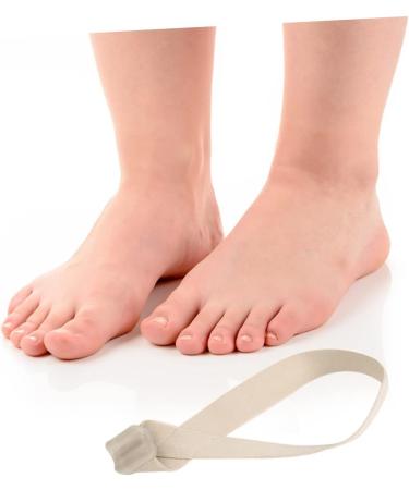 FOMIYES Toe Spacer Set - Toe Separator & Straightener for Hammer Toe, Plantar Fasciitis, and Bunion Relief - 2pcs - 25.3x2.3cm - Buy Online on SooperMarket.com