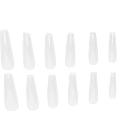 Nai Tips 360 Pieces Acrylic Nail Tips Full Cover Multiple Sizes Versatile Use for DIY Nail Art Manicure Shop (02#) - Buy Online on SooperMarket.com