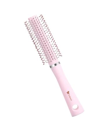 Angoily Roller Hair Brush Hairbrushes for Women Blow Drying Styling Brush for Blow-Drying Brush for Blow Drying Hair Brush for Women Combs Pink Abs Styling Comb Women's Modeling