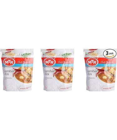 Seelans MTR Instant Sambar Mix 200g (Pack of 3) Authentic South Indian Samber Mix Ready Tasty and Healthy