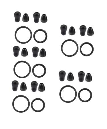 5 Sets Stethoscope Accessory Set Stethoscope Replacement Parts Stethoscope Earplug Earbuds Ear Plugs Stethoscope Diaphragm Replacement Stethoscope Ear Tips Replacement