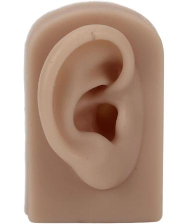 Flexible Brown Right Ear Model for Earrings Display and Acupuncture Training - Buy Online on SooperMarket.com