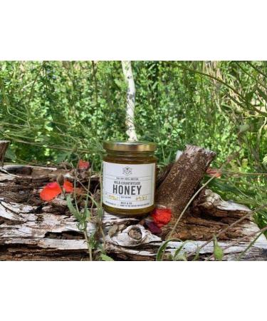 British Wild Countryside - Great Taste Award Winning - Pure and Natural British Honey/UK Honey (227g Glass jar)