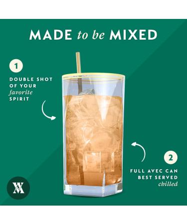 AVEC Sparkling Cocktail Mixers - Jalape o & Blood Orange Flavor - 8.45 Oz Seltzer Water Cans (12-Pack) - No Artificial Sugar or Preservatives - Buy Online on SooperMarket.com