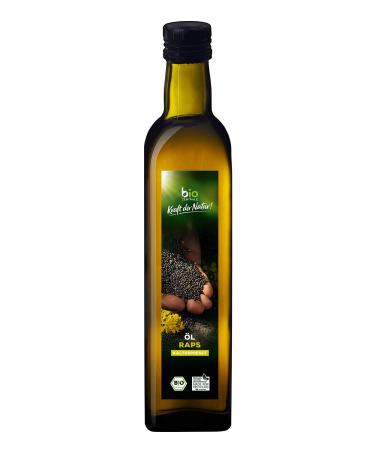 biozentrale rapeseed oil cold pressed 6 x 500 ml rapeseed oil 6 x 500ml