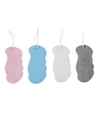 Exfoliating Bath Body Sponge Ultra Soft Exfoliating Sponges Magic Bath Sponges Bath Sponges for Kids Exfoliating Body Sponge Spa Scrub Dead Skin Dead Skin Sponge Remover (4 Pieces)