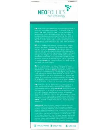 Neofollics Beard Growth Stimulant Serum - Scientifically Proven Natural Ingredients - 45ml - 1-2 Months Supply - Buy Online on SooperMarket.com