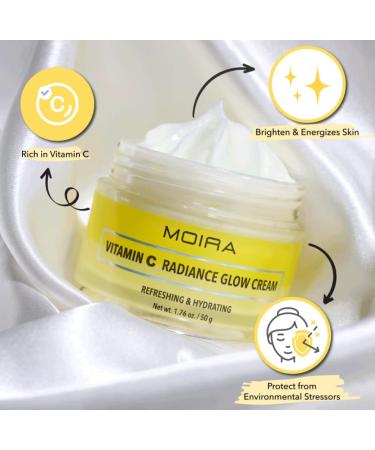 Buy Moira Vitamin C Complex Glow Cream | Brightening Serum for Radiant Skin - Shop Now Internationally - Buy Online on SooperMarket.com