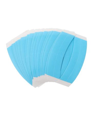 minkissy 23 Sheets Double Sided Wig Film Double-sided Tape Lace Front Support Tape Wig Tape Toupee Tape Wig Adhesive Tape Hair Extension Tape Strips Tape Double Sided Scalp Paper Headband
