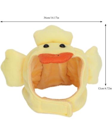 Cute Animal Headgear Hat for Cats & Dogs | Sweet Duck Costume with Wings - Perfect Pet Decoration - Buy Online on SooperMarket.com