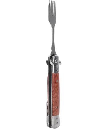 Automatic Spring Fork Foldable Spring Fork Smoothing Surfaces for Camping - Buy Online on SooperMarket.com