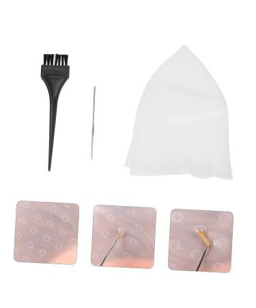 Beavorty 2 Sets Hair Coloring Set Crochet Hats Scrub Set Household Tools Highlight Hat Hair Dye Cap Hair Dye Cap with Holes Hair Dyeing Cap Hairdressing Tools Hair Staining Hair Cap Frosted - Buy Online on SooperMarket.com