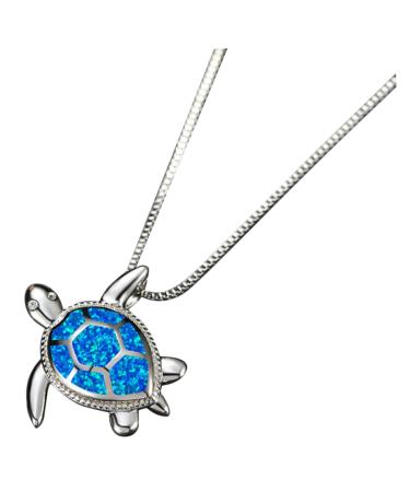 ibasenice Turtle Necklace Sea Neck Themed Pendant Theme Fashionable Beach Fashion Accessory Jewelry Necklace Ocean Turtle