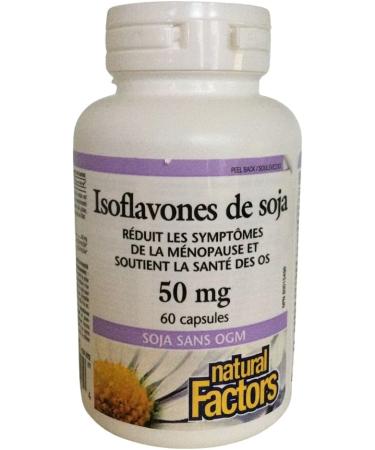 Natural Factors Soy Isoflavone Complex 50 mg 60 Capsules - Buy Online on SooperMarket.com