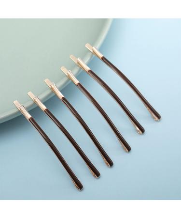Metal Jumbo Bobby Pins Hair Clips 10pcs (Brown) - 5 Large, 5 Small | Hair Decoration Accessories - Buy Online on SooperMarket.com