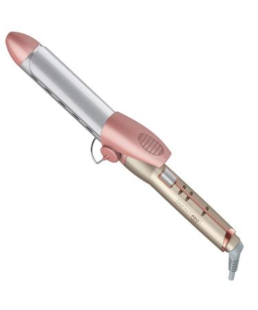 Conair CD601C Frizz Free 1.25'' Curling Iron 1 1/4 inch titanium ceramic barrel produces loose curls for medium and long hair 15 second heat-up 400 F high heat
