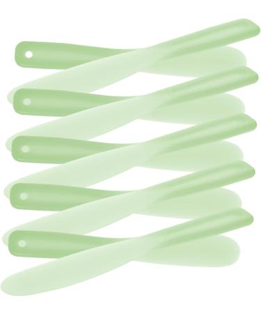 Baluue 30 Pcs Tool Stick Spatula for Makeup Cosmetic Plate Mixer Cosmetic Scoop Pp re-usable 20.5x3x0.6cmx3pcs Greenx3pcs - Buy Online on SooperMarket.com