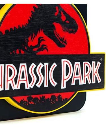 Jurassic Park 3D Lamp Wall Light - Official Merchandise for Bedroom, Home, Study & Office - Ambient Gaming Accessory - Buy Online on SooperMarket.com