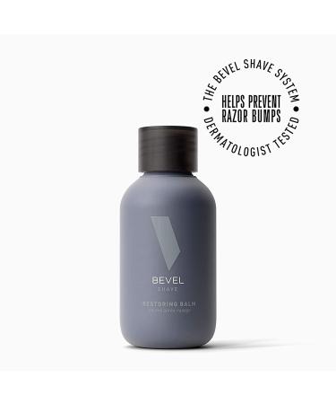 Bevel After Shave Balm for Men | Alcohol-Free, Tea Tree Oil, Prevents Ingrown Hairs | 4 fl oz - Buy Online on SooperMarket.com