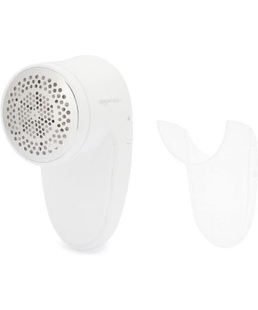 Amazon Basics Battery Operated Fabric Shaver | Lint & Fuzz Remover - 2 Spare Blades | International Shipping Available - Buy Online on SooperMarket.com