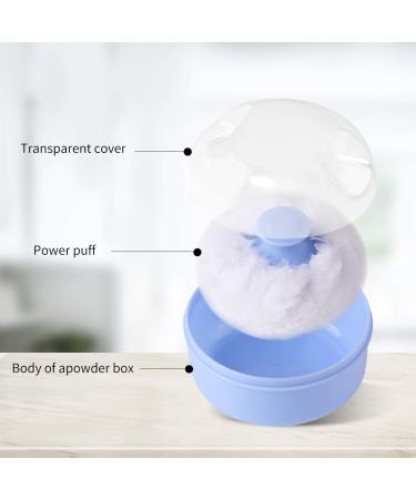 Arroyner Baby Body Cosmetic Powder Puff Set - Pink & Blue (2pcs) - Buy Online on SooperMarket.com