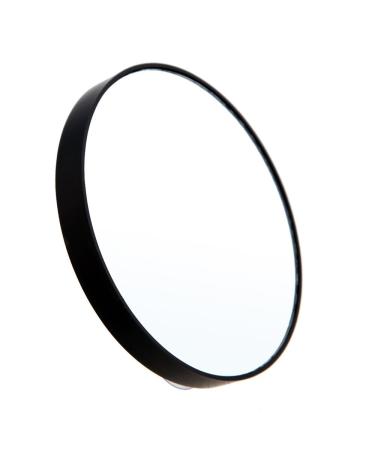 CAIONPLE 10X Makeup Mirror Magnifying Mirror With Two Suction Cups Makeup Tools Round Mirror Big Mirror Ten Times Magnification black