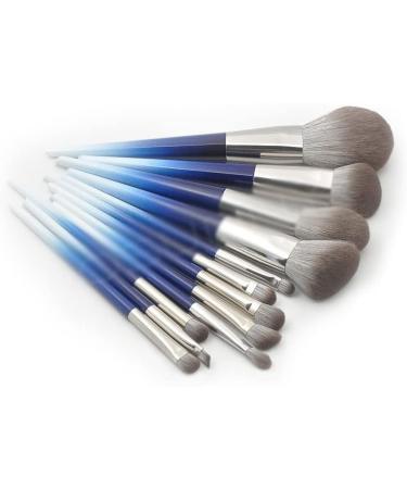 DFHBFG 12 Cone Bevel Tail Handle Makeup Brush Set - Gradient Handle Loose Powder & Eye Brush Tools for Flawless Makeup Application - Buy Online on SooperMarket.com