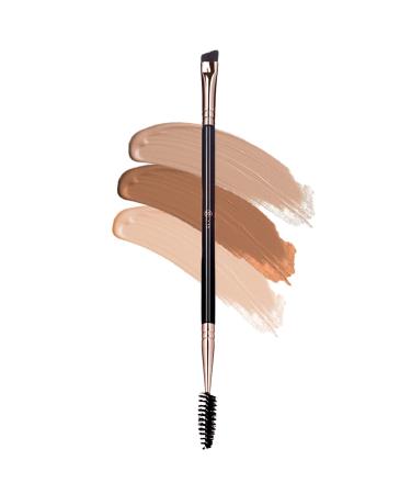 Professional Angled Brow Brush Premium Angled Eyebrow Brush for Gel and Wax - 1.10 Angled Brow