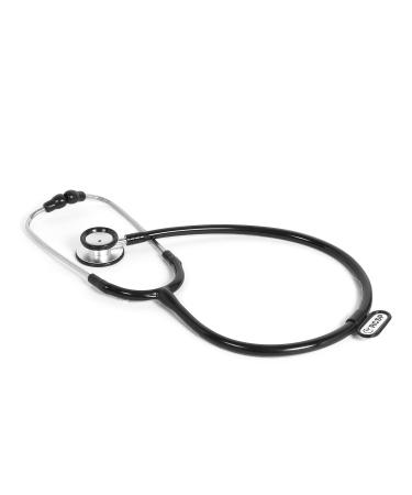 Buy Micro Shine Adjustable Stethoscope for Doctors & Medical Students - Lightweight Flexible Tube & Soft Ear Knobs (Black) - Best Quality for Optimal Performance - Buy Online on SooperMarket.com