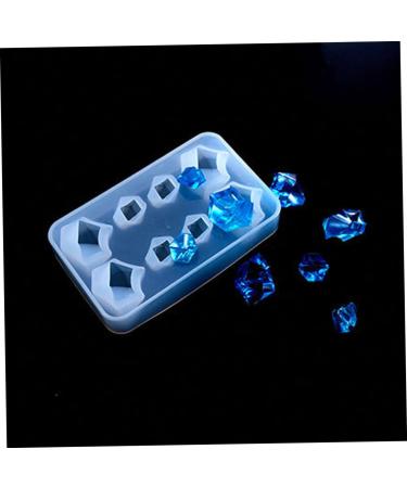 NUOBESTY Silicone Mold 3pcs Ice Cube Mold Silicone Molds Silicone Gel Mould Pendant Making Tool Ice Block Mold Crystal Cake Mold Crystal Drop Gel Mold As Shownx3pcs mediumx3pcs - Buy Online on SooperMarket.com