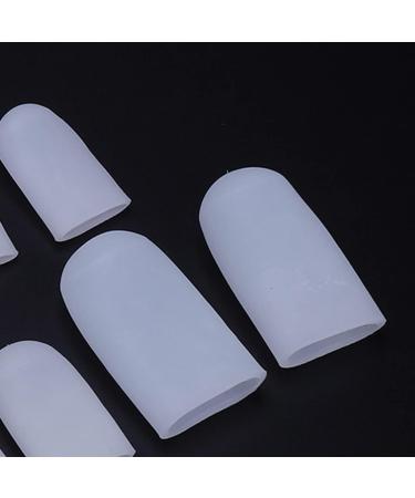 FOMIYES 15 Pairs Gel Toe Caps - Callus & Blister Silicone Protectors for Women/Men - Buy Online on SooperMarket.com