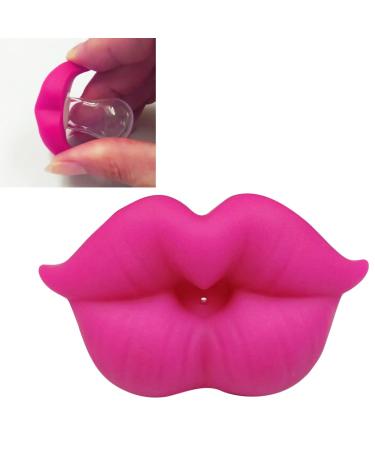 Funny Baby Kiss Lips Pacifier | Cute Silicone Soother for Boys & Girls | Red Rose Kiss Baby Lip Pacifier - Buy Online on SooperMarket.com