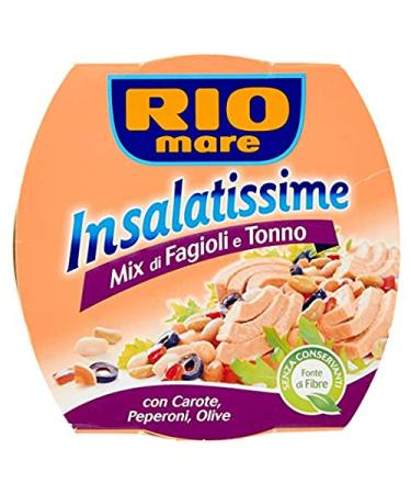 3x Rio Mare Insalatissime fagioli e tonno mixture of beans and tuna 160g