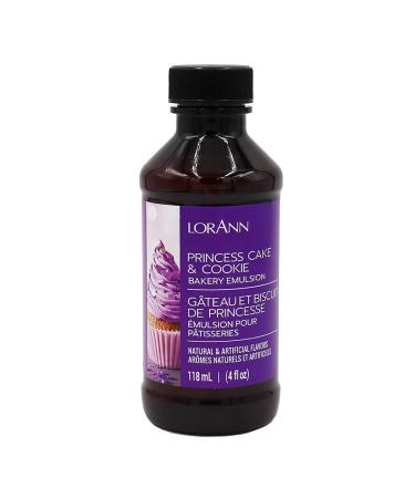 Lorann Princess Cake and Cookie Bakery Emulsion, 4 ounce bottle