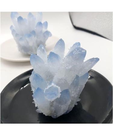 1pc Natural Blue Crystals Quartz Cluster Freeform Reiki Stones Room Home Office Aquarium Decoration Accessories Gemstone Home Collections (Size : 460-560g) - Buy Online on SooperMarket.com