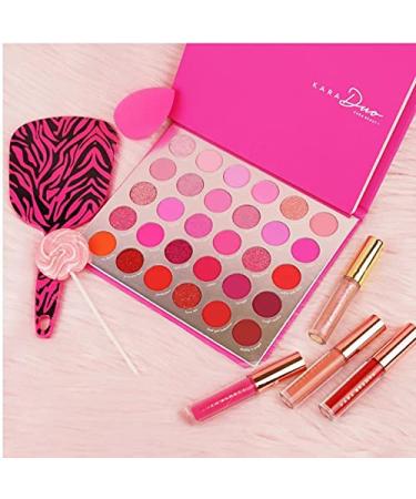 Kara Beauty LIKE TOTALLY New Eye Shadow Palette  Pink  BEAUTY TALK LA