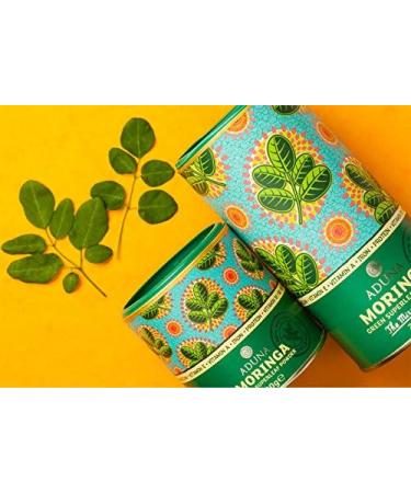 Aduna Moringa Powder - Certified Organic Superfood for Smoothies & Juices | 100g Resealable Pack - Buy Online on SooperMarket.com