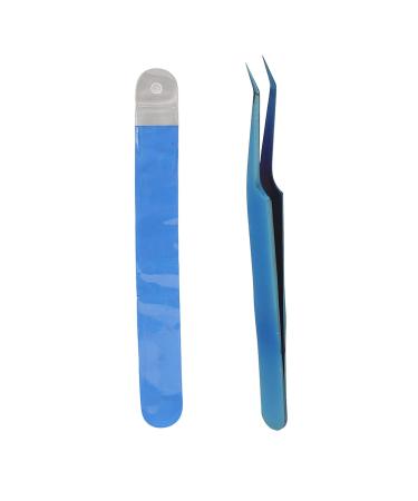 Premium Stainless Steel Slanted Beauty Tweezers for Eyelash Artists | Flexible & Ideal for Nail Salons - Shop Internationally - Buy Online on SooperMarket.com
