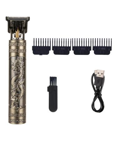 AuntYou Haircut for Men Recharge Shaver Adult Electric Vintage Clipper Home USB Charging Barber Shop A