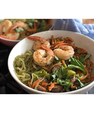 Miracle Noodle Spinach Angel Hair Pasta - Plant Based Shirataki Noodles | Keto, Vegan, Gluten-Free, Paleo | 0 Calories, Soy Free, Non-GMO | Perfect for Keto Diet | 7 oz (Pack of 6) - Buy Online on SooperMarket.com