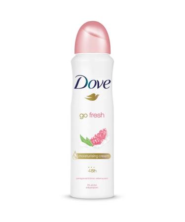 Dove Go Fresh Pomegranate & Lemon Verbena Scent Antiperspirant 150ml (Pack of 6) - Buy Online on SooperMarket.com