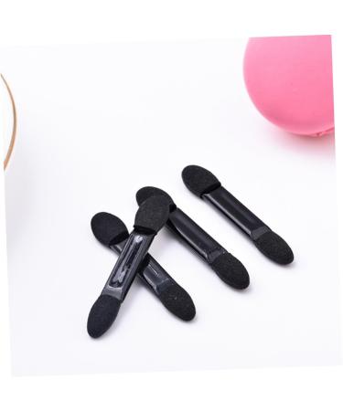 Baluue 150 Pcs Women Eyeshadow Brush Eye Shadow Applicator Double-end Eyeshadow Brushes Face Sponge Black - Buy Online on SooperMarket.com
