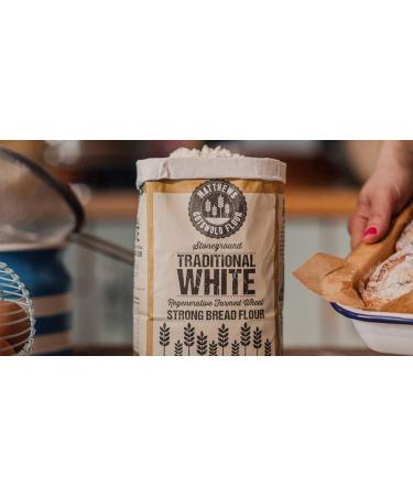 Matthews Cotswold Strong White Flour 1.5Kg | For Bread & Rolls | 12.5% high protein flour milled from grade 1 British wheat - Buy Online on SooperMarket.com