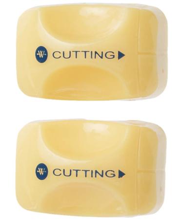 Westcott Paper Trimmer Titanium Bonded Replacement Cutting Blades for use with Trimmers 13782 and 13779  Pack of 2 (13780) Yellow 1 Pack