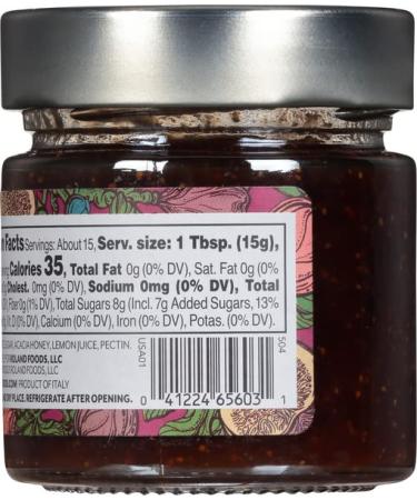 Roland Foods Fig Jam 8.1 oz - Exquisite Fruit Spread - Buy Online on SooperMarket.com