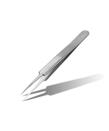 Eyelash tweezers - for eyelash extension with individual eyelashes - original VETUS 5-SA - straight - length 110mm