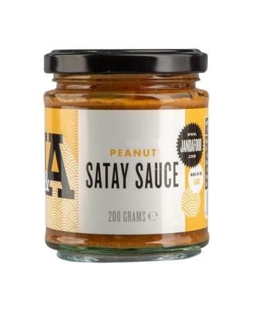 Janda Peanut Satay Sauce 190g | Based on a Malaysian family recipe | Suitable as a stir fry and dipping sauce | Small batch production based in the UK |