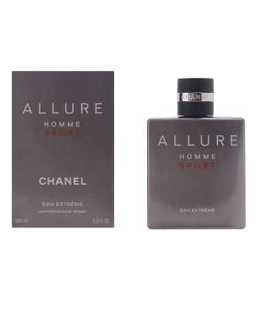 Chanel Allure Homme Sport Eau Extreme Eau de Toilette Spray 1.7 Fluid Ounce Cedar Mint 3.4 Fl Oz (Pack of 1)